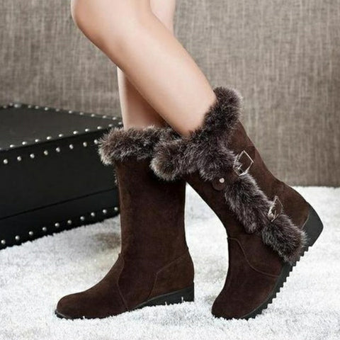 Brown New Winter Women Casual Boots