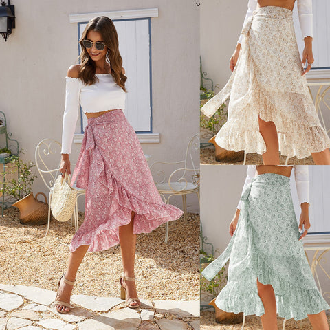 Woman floreal Skirts Chiffon