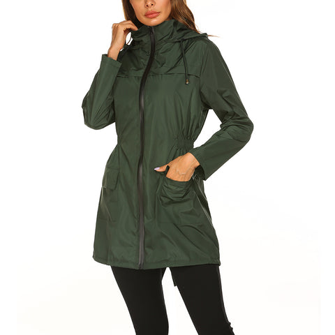 Waterproof Light Raincoat  Windbreaker  woman's jacket