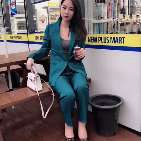 Ladies Professional Suits, Women's Formal Two-Piece Suits