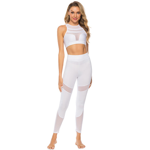 Black Mesh Leggings Women  Fitness