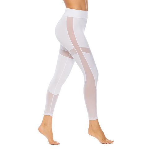 Black Mesh Leggings Women  Fitness