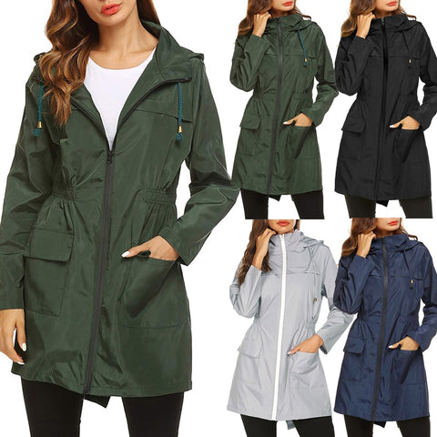 Waterproof Light Raincoat  Windbreaker  woman's jacket