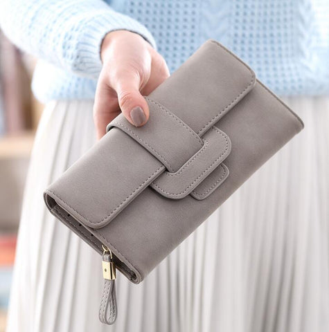 WOMENS FAUX LEATHER CLUTCH