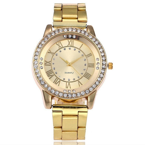 Rose Gold  Luxury Women Quartz Watch