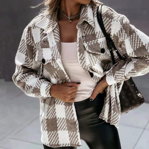 Fashion Winter woman blouse coat